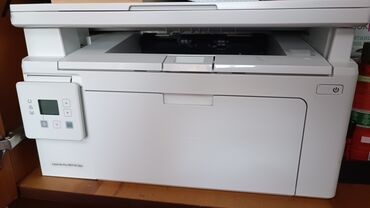 lazer printer: Printer + Kserokopiya Laser Jet Pro MFP M130a. Az istifade olunub