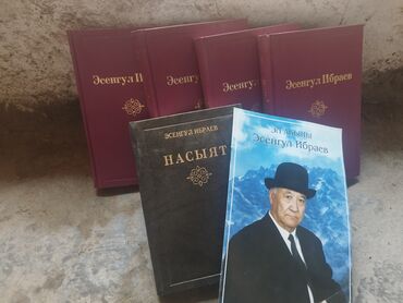 курсы по ремонту компьютеров и ноутбуков в бишкеке: Кыргызская литература 4 тома + 1книга Эсенгула Ибраева 500 сом за все