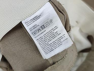 kremowy garnitur: H&M, Spodnie materiałowe damskie, rozmiar XS — 5
