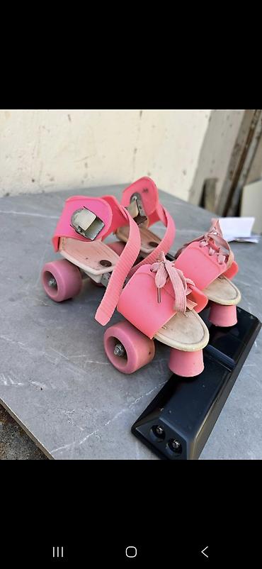 детские ролики roller: Uşaq dördtəkərli konkisürmə təkərləri (rolik ayaqqabıları üçün üstlük) — 1