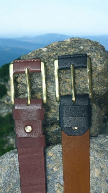 Ремни и пояса: Ремень из натуральной кожи. Толщина 3-4 мм. Длину подберем — 22