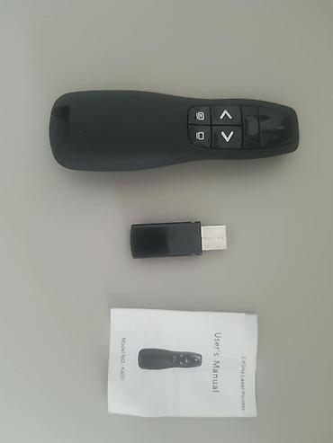 2.4GHz simsiz prezentasiya pultu (Model: K400) Xüsusiyyətlər: -