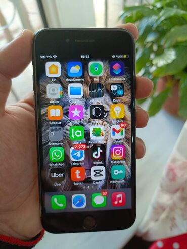 ekran 15 6: IPhone 7, 32 GB, Qara, Barmaq izi