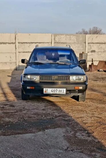 автомобили хундай: Nissan Bluebird: 1987 г., 2 л, Механика, Бензин, Универсал