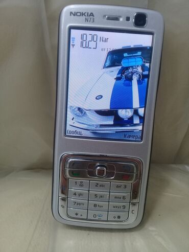 Nokia: Nokia N73, rəng - Çəhrayı, Düyməli — 8