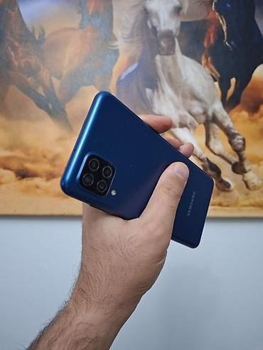 hile mobile: Samsung Galaxy A12, 64 GB, rəng - Göy, Barmaq izi — 10