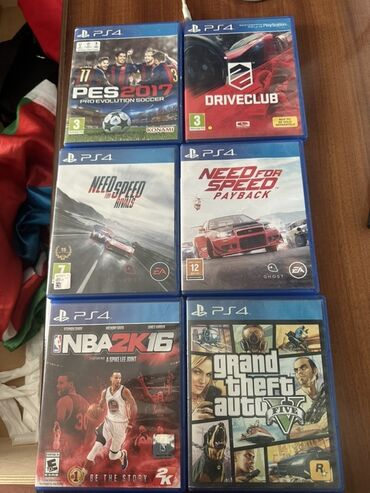 need for speed unbound: PS4 üçün orijinal disk kolleksiyası - PES 2017: Pro Evolution Soccer
