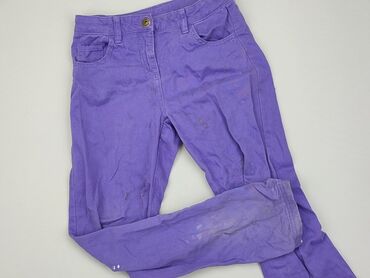 majtki chłopięce 140: Spodnie jeansowe, 10 lat, 140, stan - Zadowalający