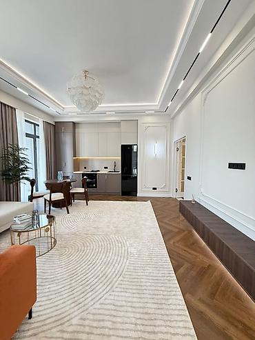 срочна алмашам: 3 комнаты, 92 м², Орто-Сай с. Элитка, 4 этаж, Дизайнерский ремонт — 1