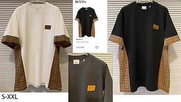 Majice: Men's T-shirt Burberry, bоја - Crna — 7
