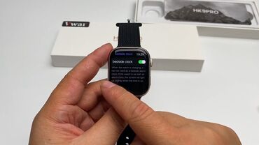 Другие смарт-часы: Smart watch оригинал ✅ Версия : Hk9 pro♥️ цвета : серый ⬜ черный ⬛ — 15