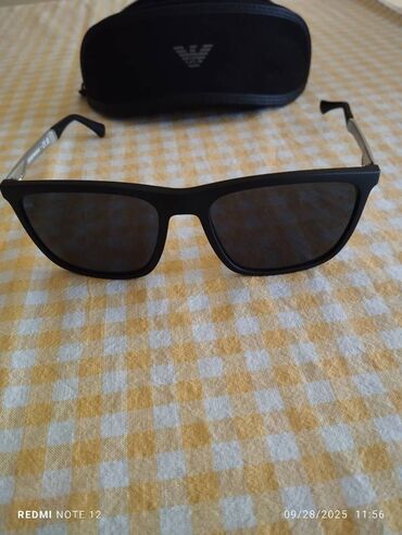 Naočare: Naočare za sunce, Emporio Armani, bоја - Crna — 16