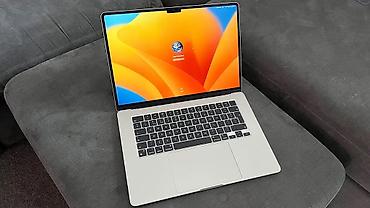 Apple MacBook: Apple MacBook AİR M2 (14–15") noutbuk ideal vəziyyətdədir 99% pil 5ay — 1