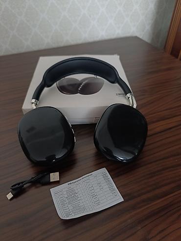 Аудиотехника: P9 simsiz qulaqlıq - Növ: Over-ear Bluetooth qulaqlıq - Rəng: Qara - — 2