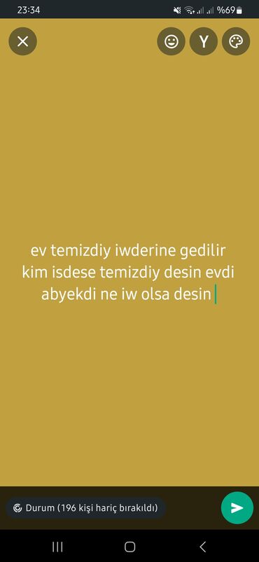 ev alqi satqi: Yeni tikilmiw evlerin 0 dan temizlenmesi ve evler abyek desin