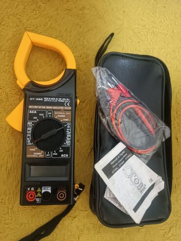 Multimetri: Digitalne strujne klešta/multimetar DT-266 Opis: - Digitalni clamp — 1