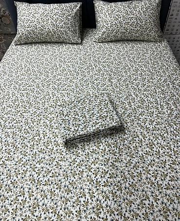 Комплекты постельного белья: Постельное бельё 100% хлопок, текстиль полуторки комплект, двух спалки — 19