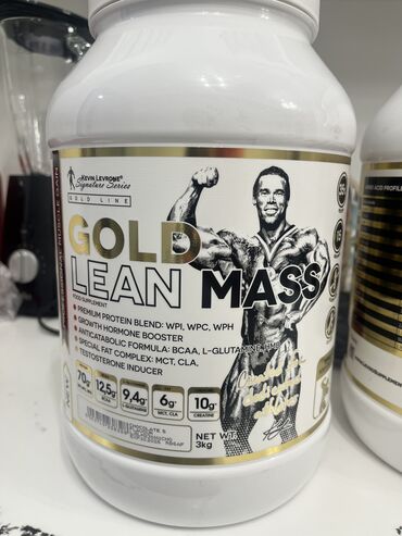Спортивное питание: Gold mass protein протеин 3 кг Новый (открыли 09/06/24 Пили один