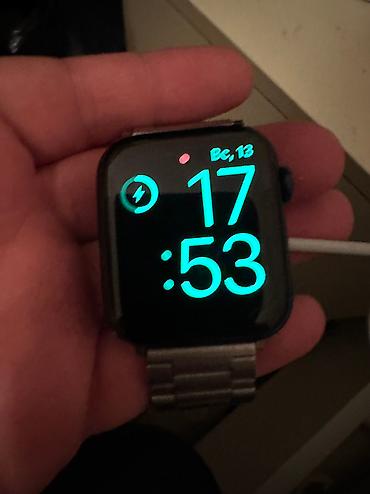 sensorlu: İşlənmiş, Smart saat, Apple, Sensor ekran, rəng - Göy — 4
