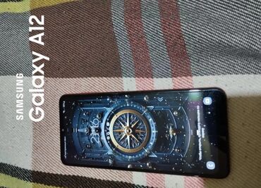 samsung a12 satilir: Samsung Galaxy A12, 8 GB, rəng - Qırmızı, Sensor, Barmaq izi, İki sim kartlı