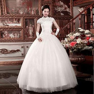 Свадебные платья: Свадебное платье, La Sposa, Винтажный стиль, Закрытое, Открытая спина, Гипюр, Пышное, Китай, Кружево, Б/у at lalafo.kg — 14 Свадебные платья: Свадебное платье, La Sposa, Винтажный стиль, Закрытое, Открытая спина, Гипюр, Пышное, Китай, Кружево, Б/у — 14