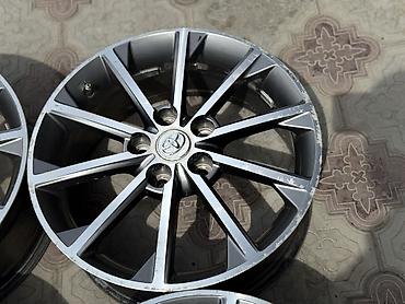 40 5: Литые Диски R 17 Toyota, Комплект, отверстий - 5, Б/у — 8