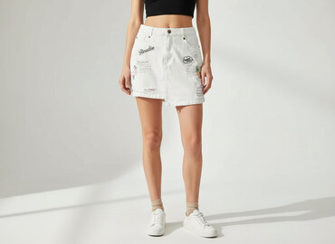 świecące spódniczki: Stradivarius, Women`s skirt, size S