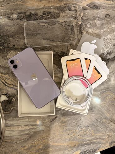 Apple iPhone: IPhone 11, 64 GB, Deep Purple, Face ID, Sənədlərlə, Zəmanət — 3