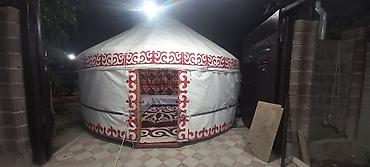 Аренда юрт: Аренда юрты, Каркас Деревянный, 85 баш, Посуда, Стол, Стулья — 6