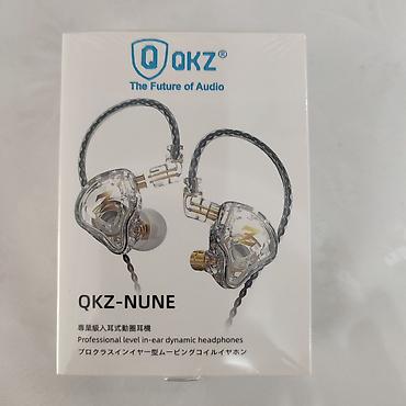 Беспроводные вакуумные наушники: Проводные наушники QKZ NUNE Наушники с новой настройкой и новым — 14