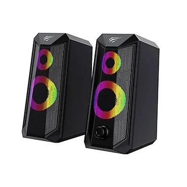 xbow one: Gaming stereo zvučnici sa RGB osvetljenjem - Set od 2 kompaktna — 1