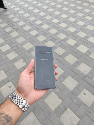 samsung i9010 giorgio armani galaxy s: Samsung Galaxy S10, 128 GB, rəng - Qara, Barmaq izi, Face ID