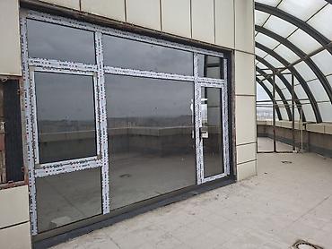 islenmis plastik qapi pencere: PVC/alüminium şüşə fasad və qapı-pəncərə sistemləri - Material: PVC — 2