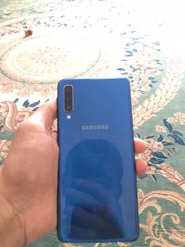televizor samsung ue55js9000: Samsung Galaxy A7 2018, Б/у, 64 ГБ, цвет - Синий, 2 SIM