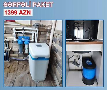 filtr: Sərfəli Paket – Su yumşaldıcı və çoxmərhələli filtrləmə sistemi — 1