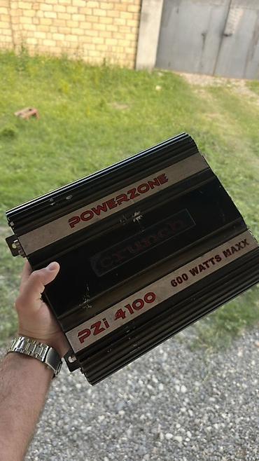 tozsoran avtomobil: Crunch PowerZone PZi 4100 – 4 kanallı avtomobil gücləndiricisi — 4