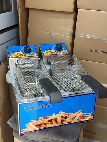 Оборудование для бизнеса: Fritöz "Saminox" 🇹🇷Türkiyə istehsalı olan Fritöz aparatları 🔹Saminox — 6