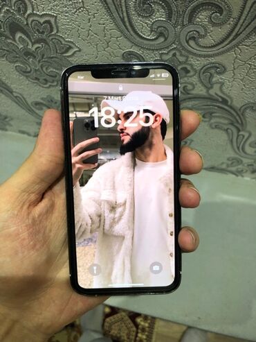 apple x ekran: IPhone X, 64 GB, Desert Titanium