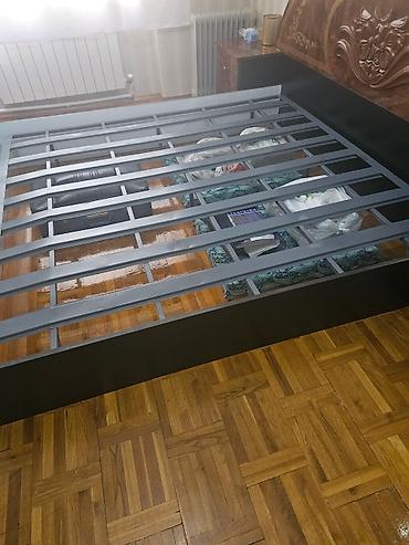 Çarpayılar: İşlənmiş, İkinəfərlik çarpayı, Bazasız, Matras ilə, Azərbaycan — 7