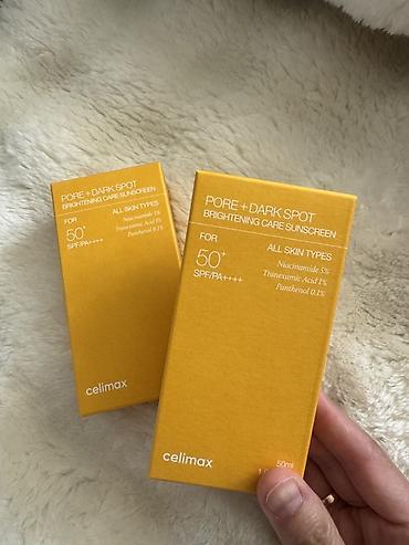 Косметика: Солнцезащитные средства SPF50+ PA++++ (Корея) 1) Celimax Pore + Dark — 1