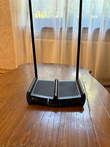 internet güçlendirici: TP-Link TL-WR841HP Router Satılır TP-Link TL-WR841HP yüksək güclü — 1