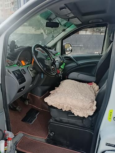 фургоны категории б: Mercedes-Benz Vito 111 CDI, ağ rəng, dizel miniven. Xüsusiyyətlər: - — 7
