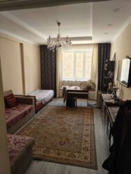 сдаю 2х комнатную квартиру бишкек тунгуче: 2 бөлмө, 62 кв. м, Элитка, 2 кабат, Косметикалык ремонт