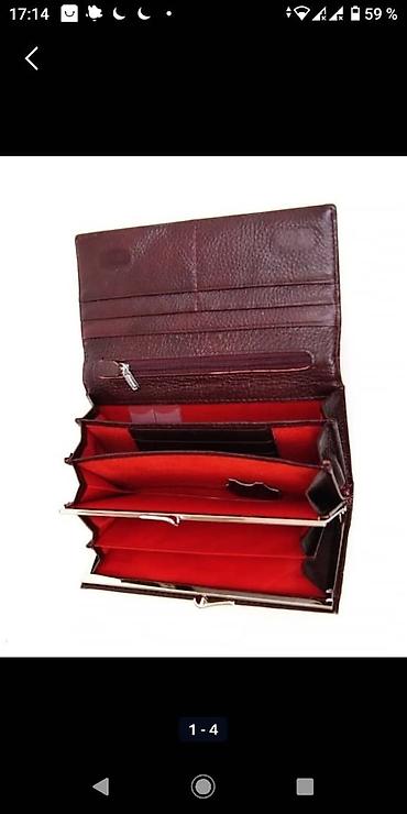 Кошельки: Кошельки из натуральной кожи. Шикарный подарок. Обьемные и стильные — 8