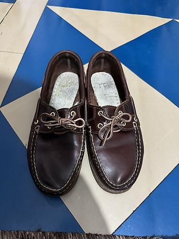 Мокасины и лоферы: Лоферы, 39, Timberland, Б/у, цвет - Коричневый — 1
