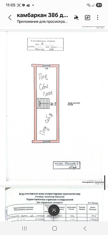 Продажа полдома: 🔥СРОЧНО🔥С РЕМОНТОМ🔥180М2🔥Трёх Этажный Таунхаус 🔥ПИШПЕК ЗАВОД КОКАКОЛА — 9