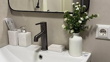 Посуточная аренда квартир: 1 комната, Душевая кабина, Постельное белье, Кондиционер — 20