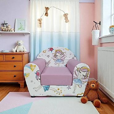 Foteljice: 🌈BAMBI foteljica 🪑Dimenzije:55×45 cm ✨ Sedeći deo: 30×30 cm 🛏️ — 2