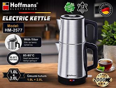 qovuqlu çay: Üst üstə elektrik çaydan Məhsul haqqında məlumat Hoffmans HM-2577 — 1