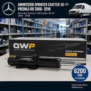 AMORTIZERI SPRINTER CRAFTER 30-50 PREDNJI OD 8 | Amortizeri mercedes